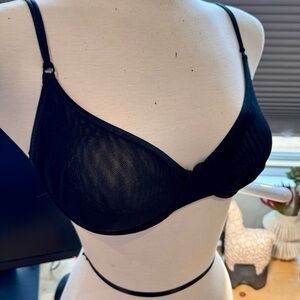 Cosabella Bra Soire Confidence Molded Underwire 36C Woman Black EUC